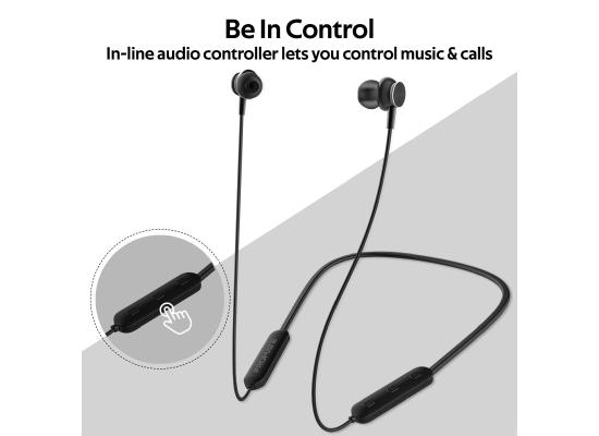 Promate Bali High Performance Dynamic Neckband Magnetic, 7 Hours Long Playtime